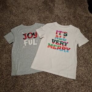 Wondershop T-shirts. Girl Holiday T-shirt. Size 12. Great Condition.